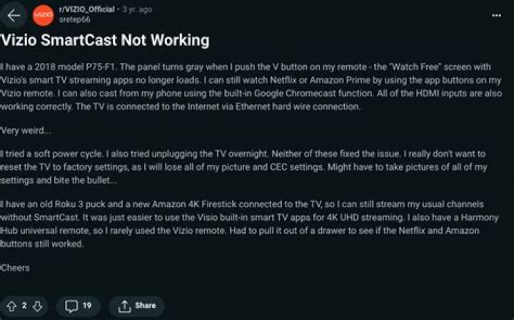 How to Fix Vizio SmartCast Error Code 2902_1? Fixed - SarkariResult