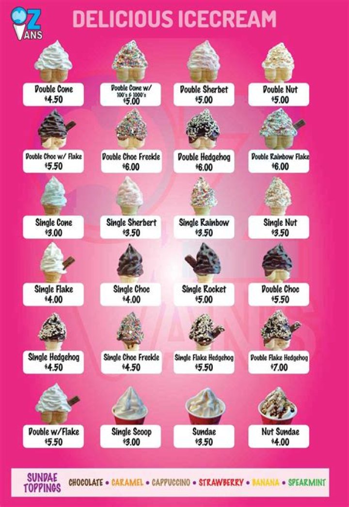 Vic's Ice Cream Menu and Prices - SarkariResult
